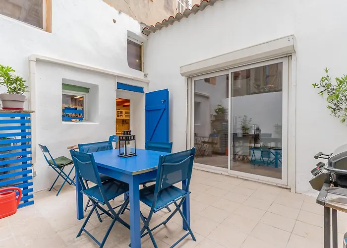 Duplex 4 Pers. Centre Avec Cour Privee Ensoleillee