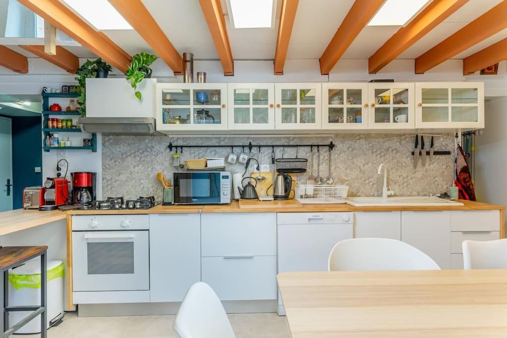 Appartement Duplex 4 Pers. Centre Avec Cour Privee Ensoleillee