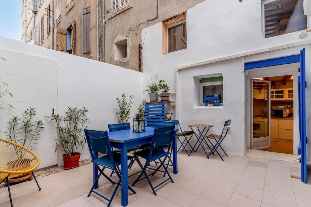 Apartment Duplex 4 Pers. Centre Avec Cour Privee Ensoleillee Marseille